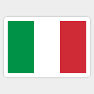 Italian flag trasparent bg Sticker